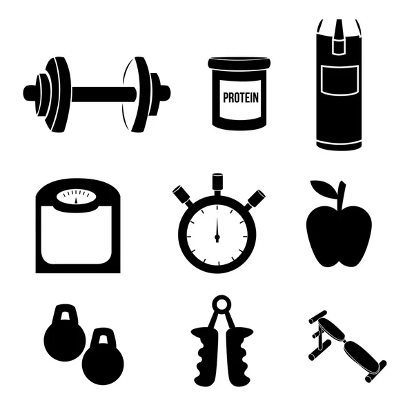 Fitness — Stockvector