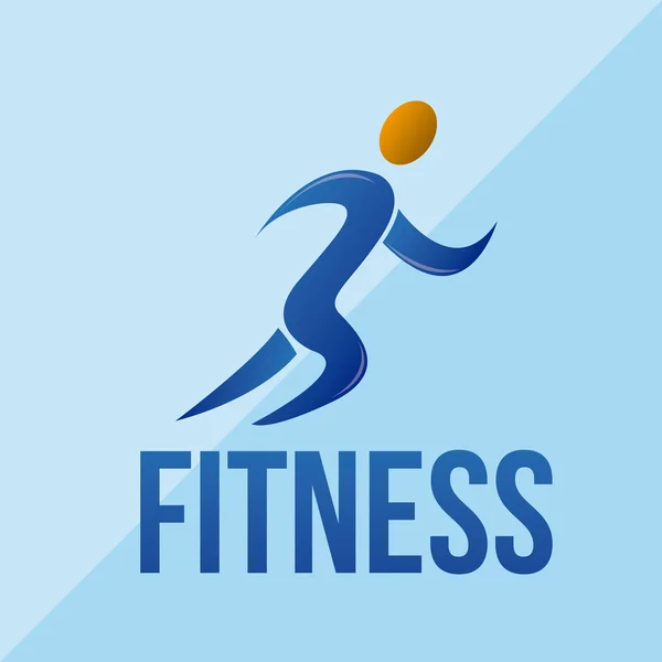 Fitness — Stockvektor