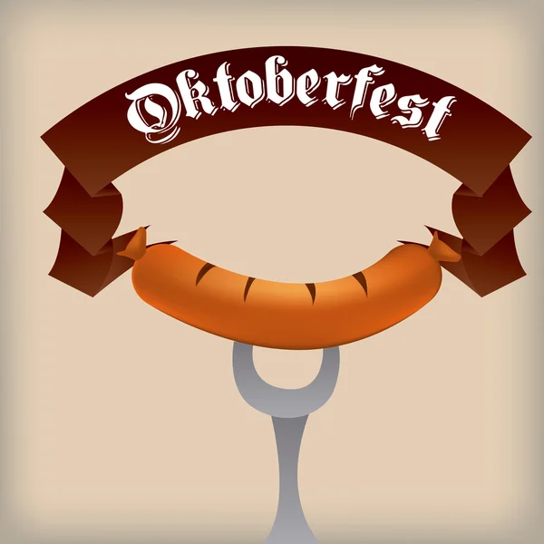 Oktoberfest — Vettoriale Stock