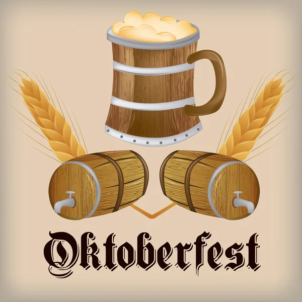 Oktoberfest — Stockvector