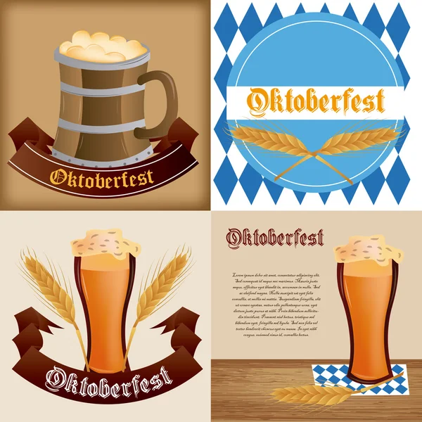 Oktoberfest — Vector de stock