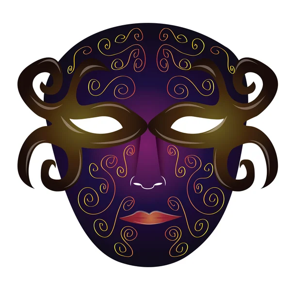 Carnaval maskers — Stockvector