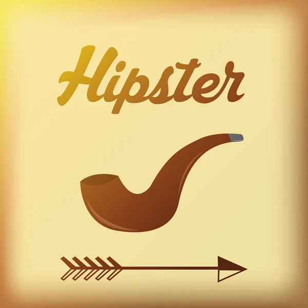 Hipster — Stockvector