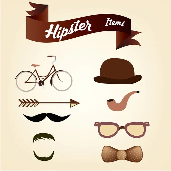 Hipster. — Archivo Imágenes Vectoriales