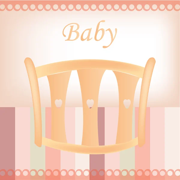 Baby background — Stock Vector