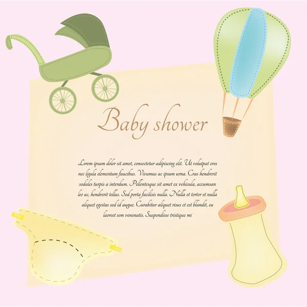 Baby bakgrunder — Stock vektor