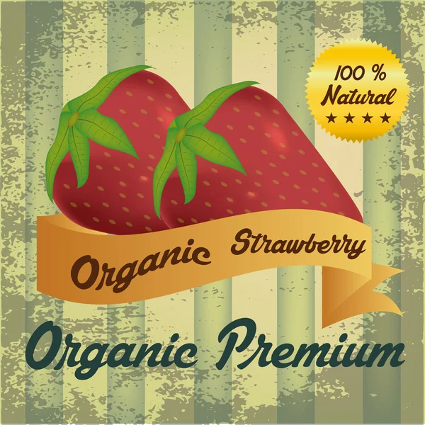Organický produkt — Stockový vektor