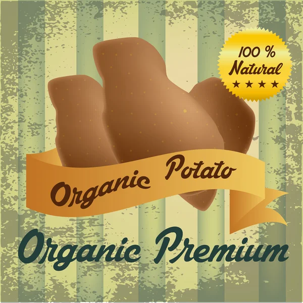 Produs organic — Vector de stoc