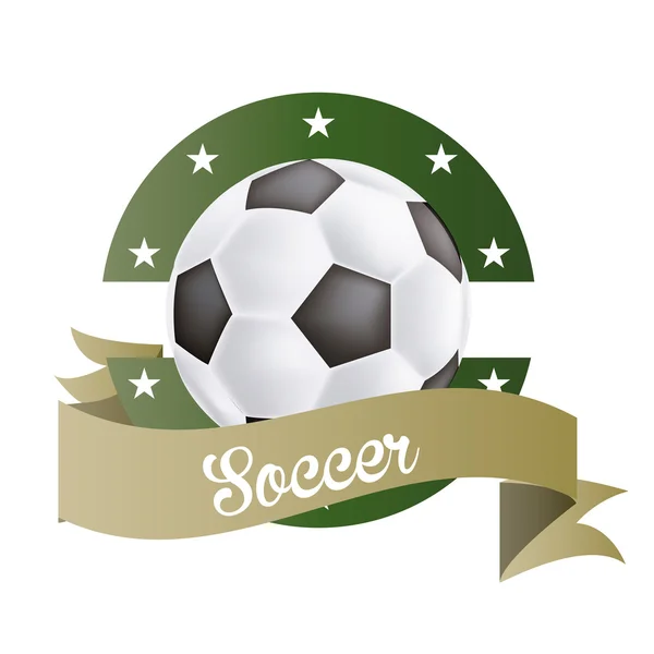 Soccer — Stock Vector