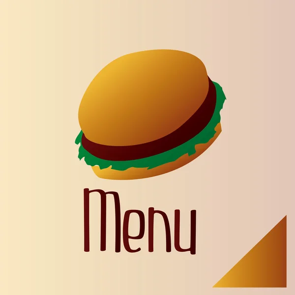 Arrière-plans de menu — Image vectorielle