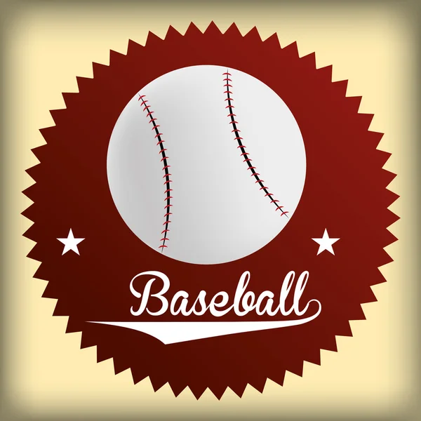 Baseball — Stock Vector