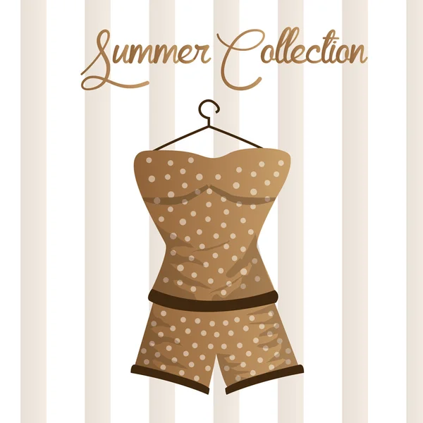 Summer collection — Stock Vector