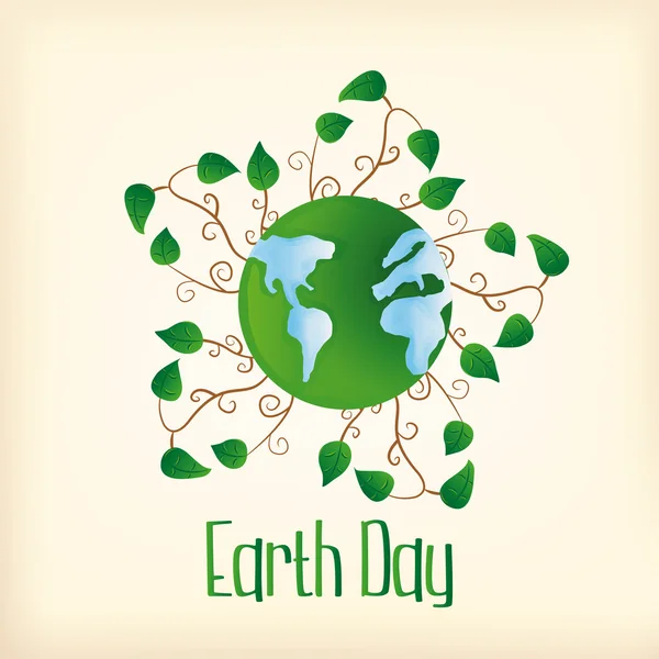 Earth day — Stock Vector