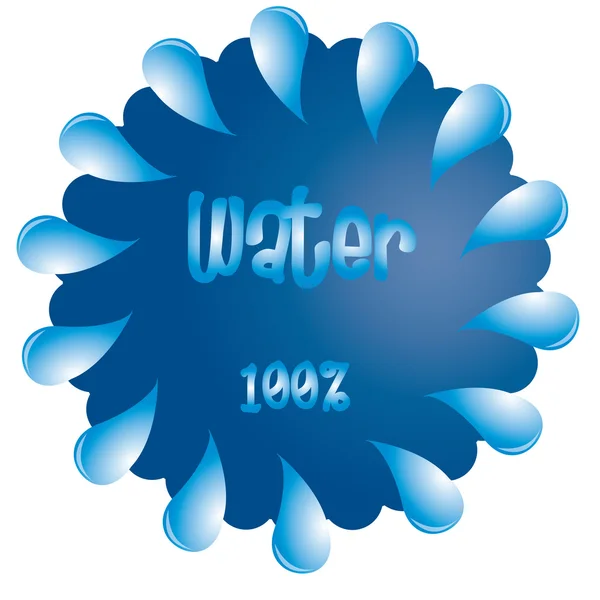 Минеральная вода — стоковый вектор