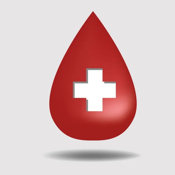 Donazione di sangue — Vettoriale Stock