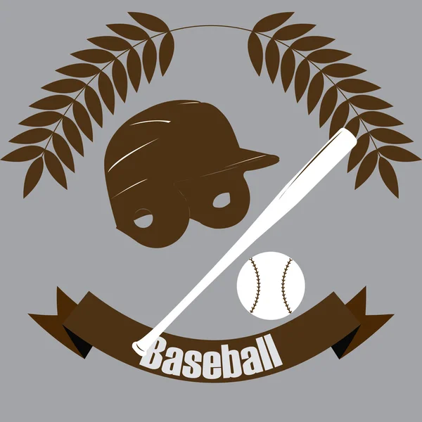 Baseball — Vettoriale Stock