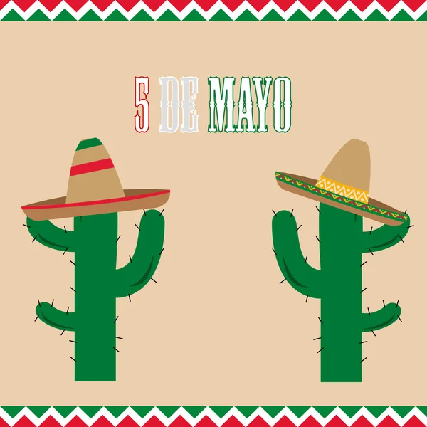 5 de mayo — Vector de stock