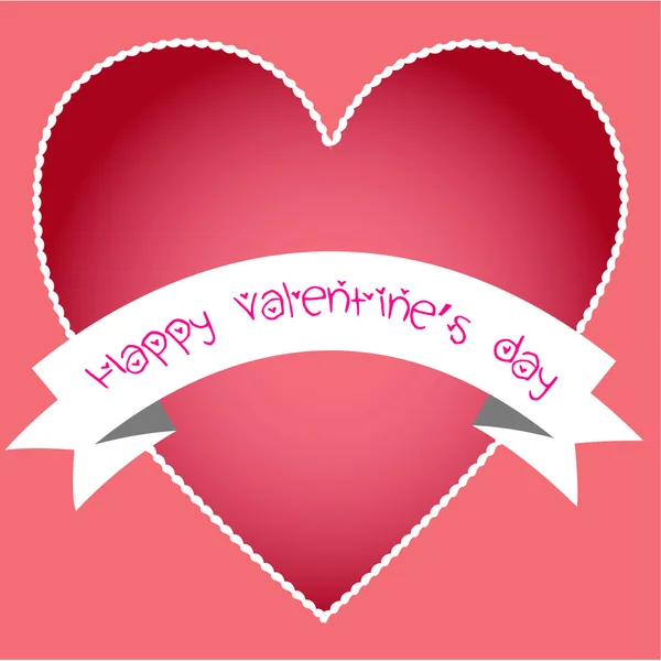 Happy valentine's day — Stock Vector