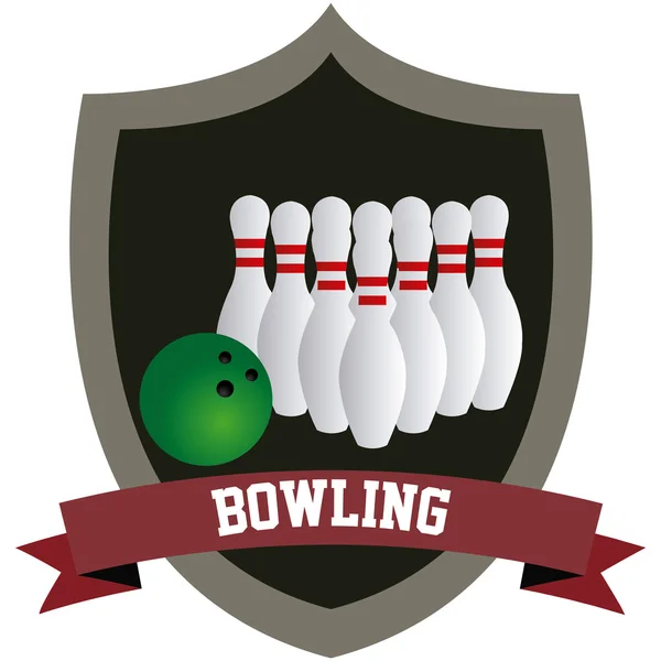 Bowling — Stock vektor