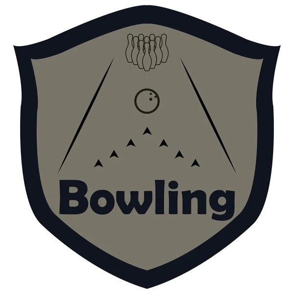 Bowling — Stock vektor