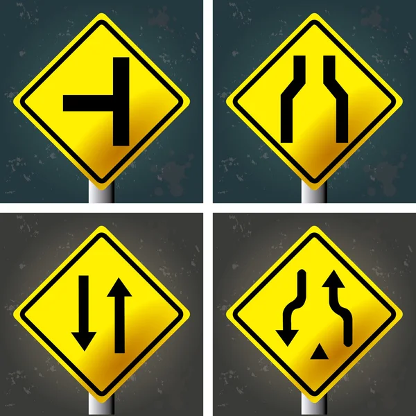 Trafiksignaler — Stock vektor