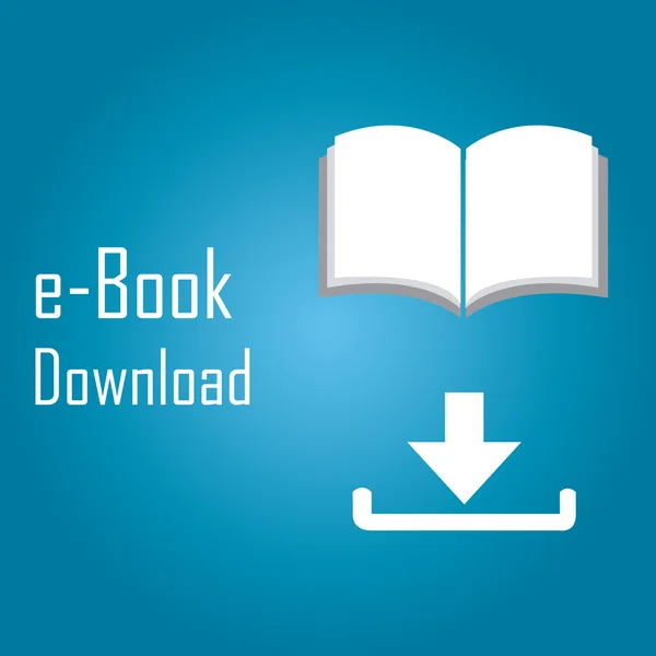 E-boek — Stockvector