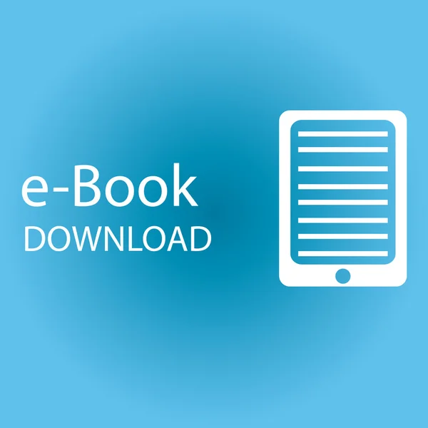 E-boek — Stockvector