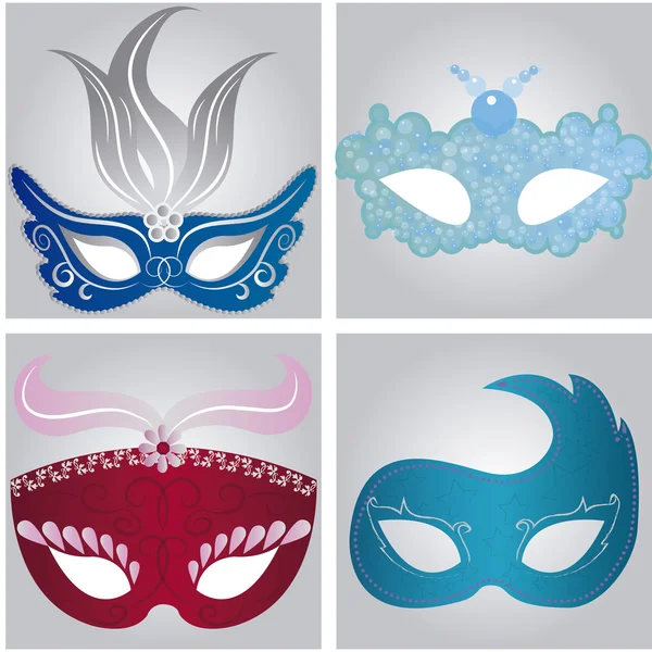 Carnaval masker — Stockvector