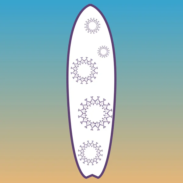 Surfplank — Stockvector