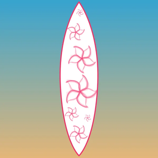 Surfingbräda — Stock vektor
