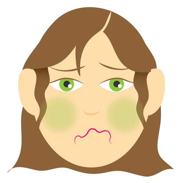 Facial expression — Stock Vector