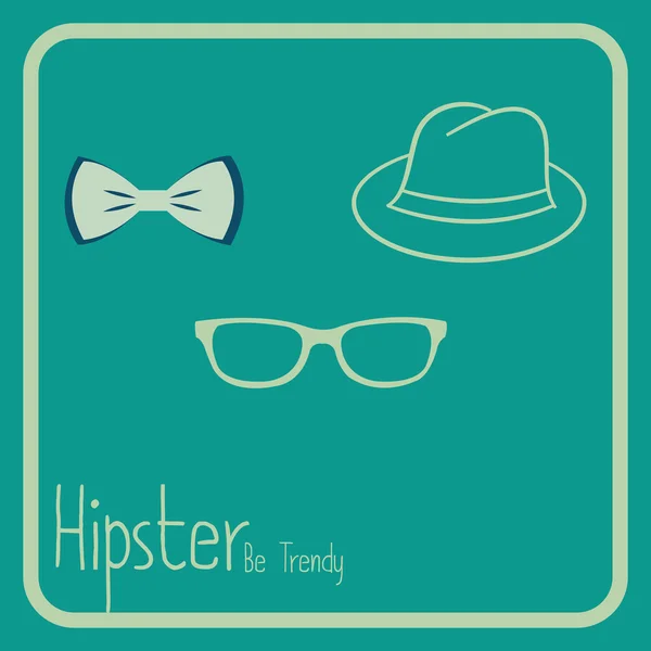 Hipster — Stockvector