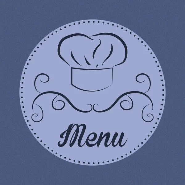 Menu design — Stock Vector