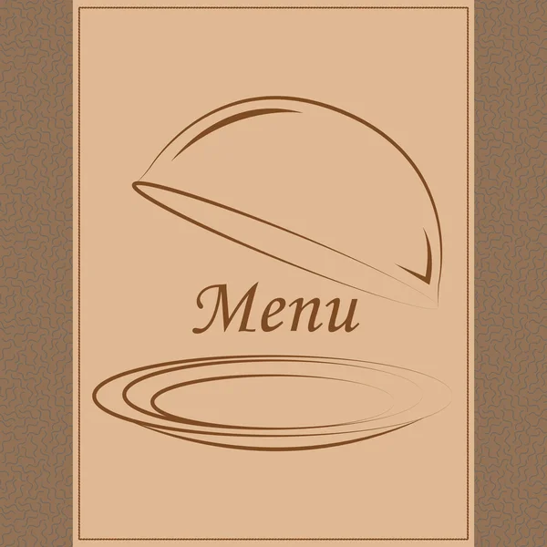 Menu design — Stock Vector