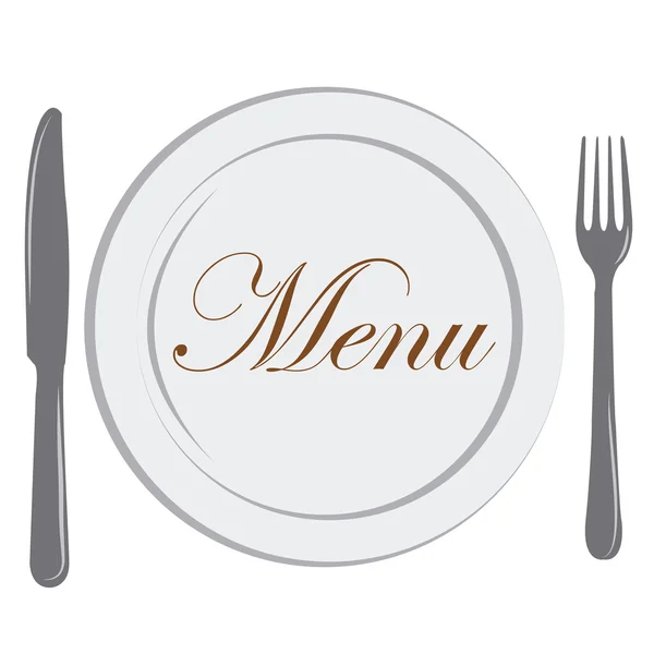 Menu design — Stock Vector