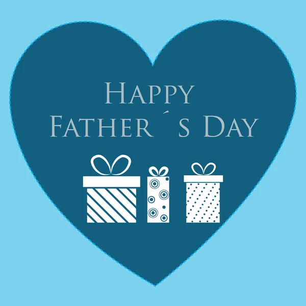 Χαρούμενη μέρα του πατέρα — Διανυσματικό Αρχείο