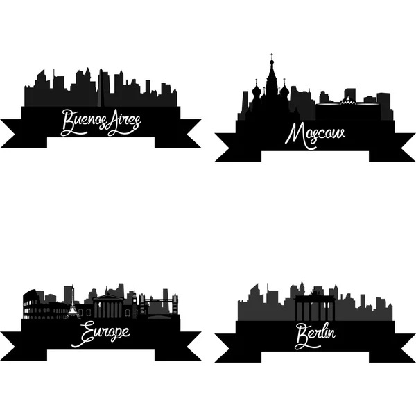 Skyline — Image vectorielle