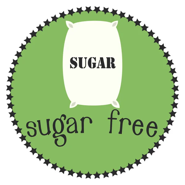 Sugar free — Stock Vector