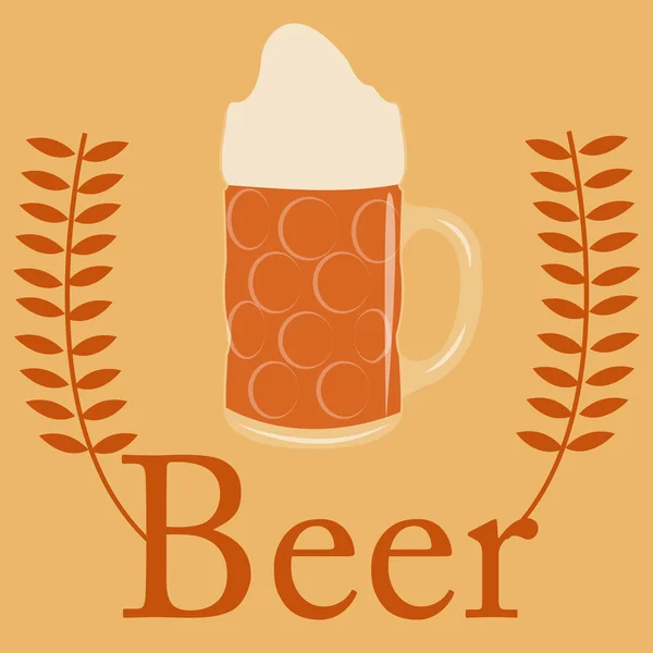 Bière — Image vectorielle