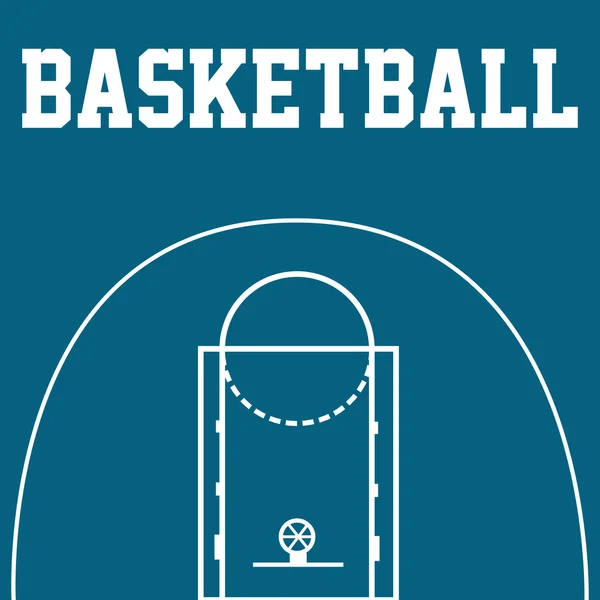 Basketball — Stockvektor