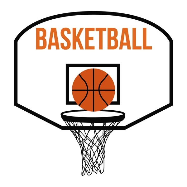 Baloncesto — Vector de stock