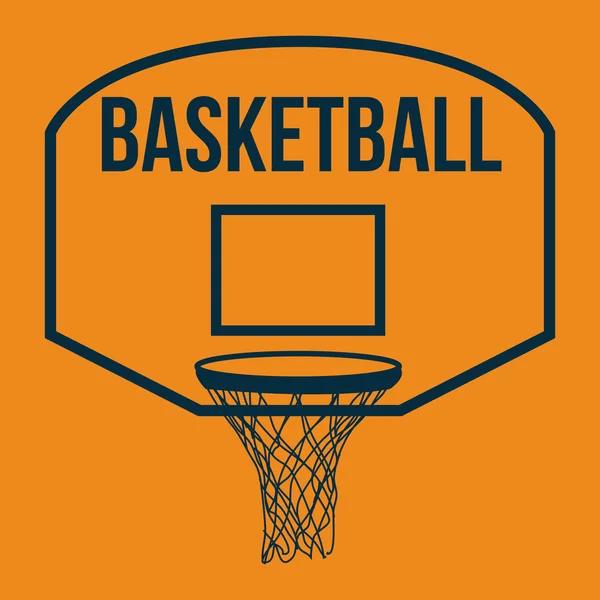 Baloncesto — Vector de stock