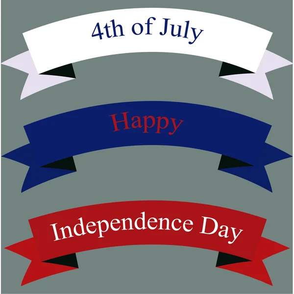 Happy independence day — Stock Vector