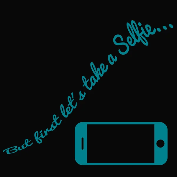 Selfie — Image vectorielle