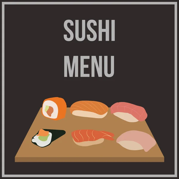 Sushi. — Archivo Imágenes Vectoriales