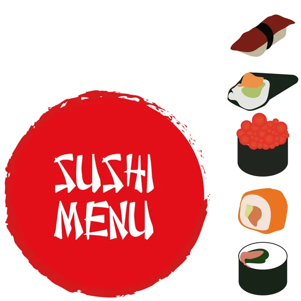 寿司 — 图库矢量图片