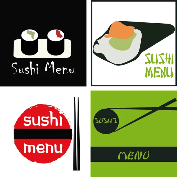 Sushi — Stock Vector