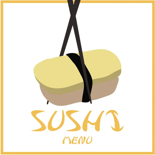 Sushi. — Vector de stock