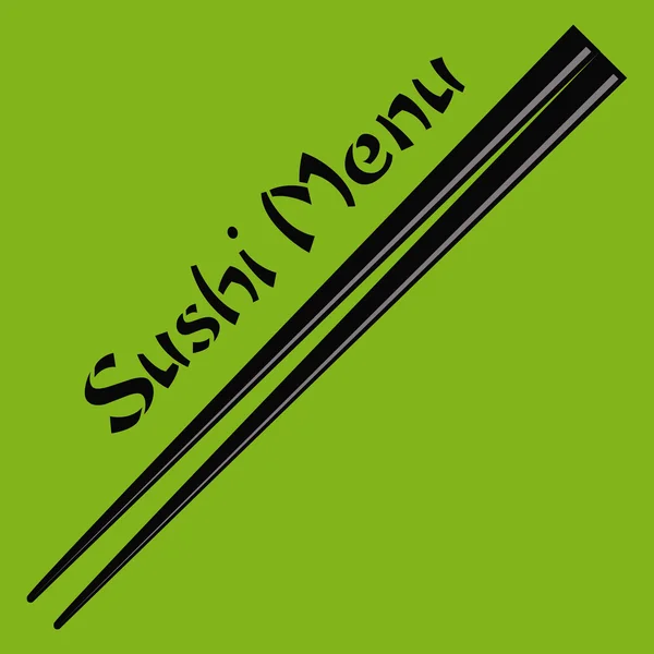 Il sushi — Vettoriale Stock