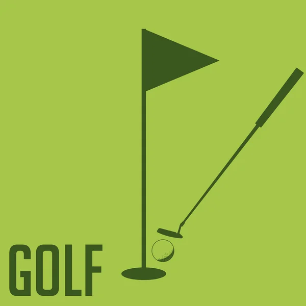 Golf — Archivo Imágenes Vectoriales